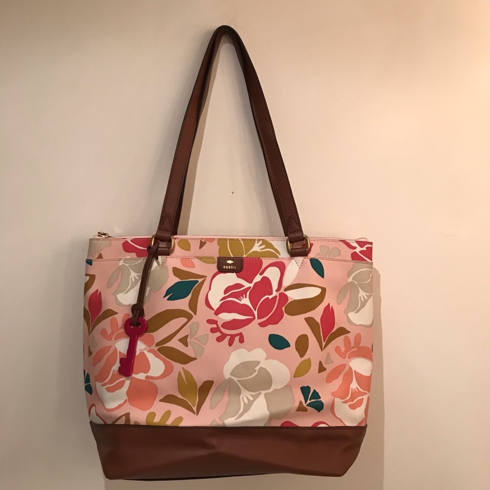 Fossil Floral Tote